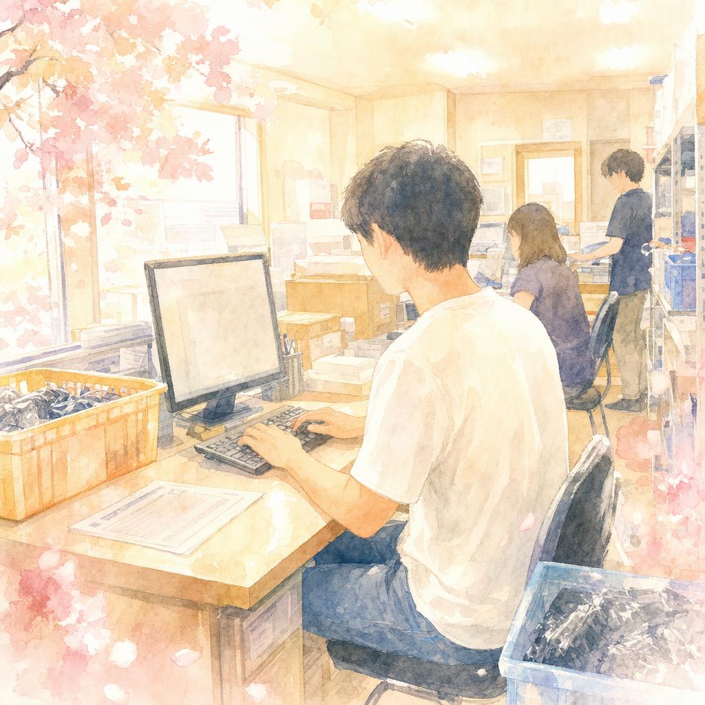 キーボードに向かう手が、いつものペースで進んでいく